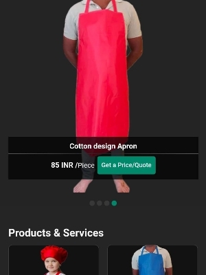 Violet Pvc Safety Apron - Application: Medical