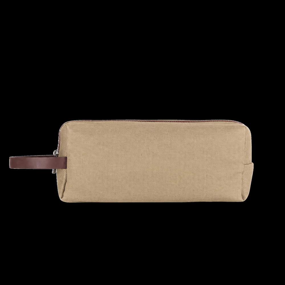 Canvas Hamper Pouch with Zipper & Wrist Handle