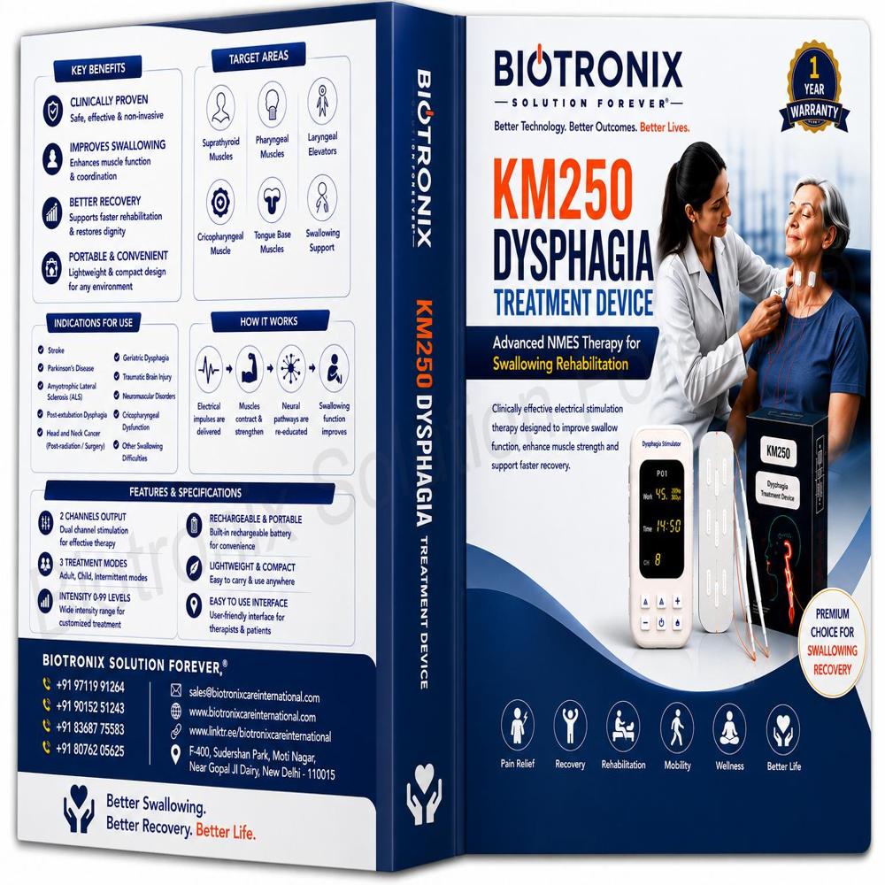 KM-250 Targeted Dysphagia NMES Device