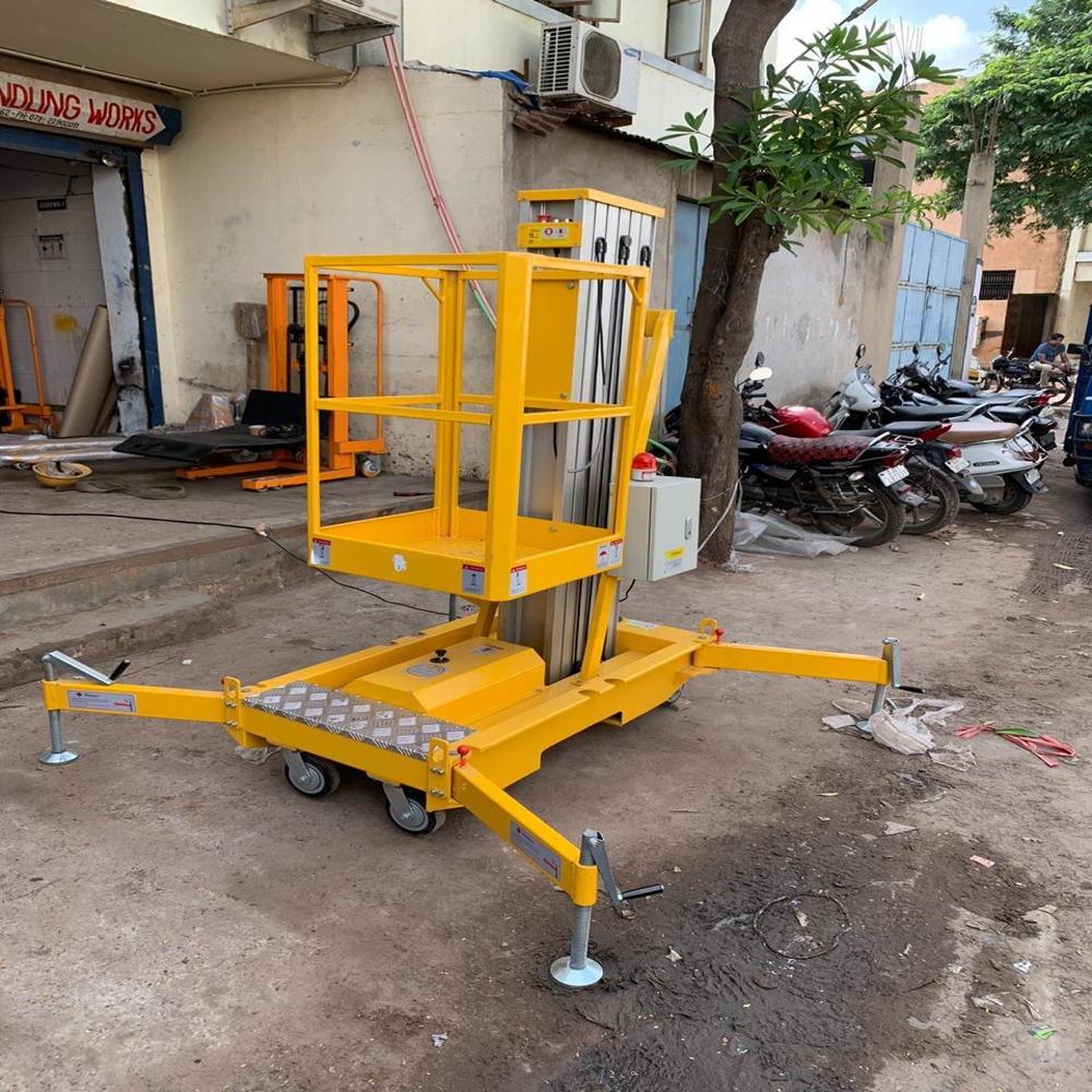 Single Mast Arial Work Platform - Feature: Compact Design