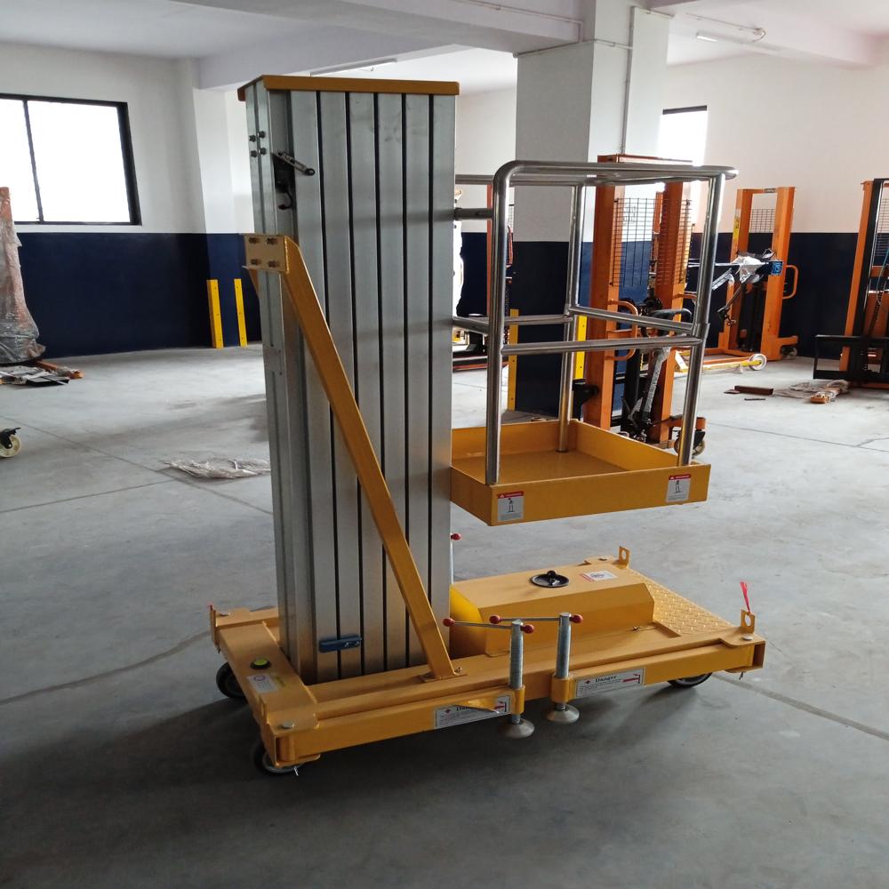 Single Mast Arial Work Platform - Feature: Compact Design