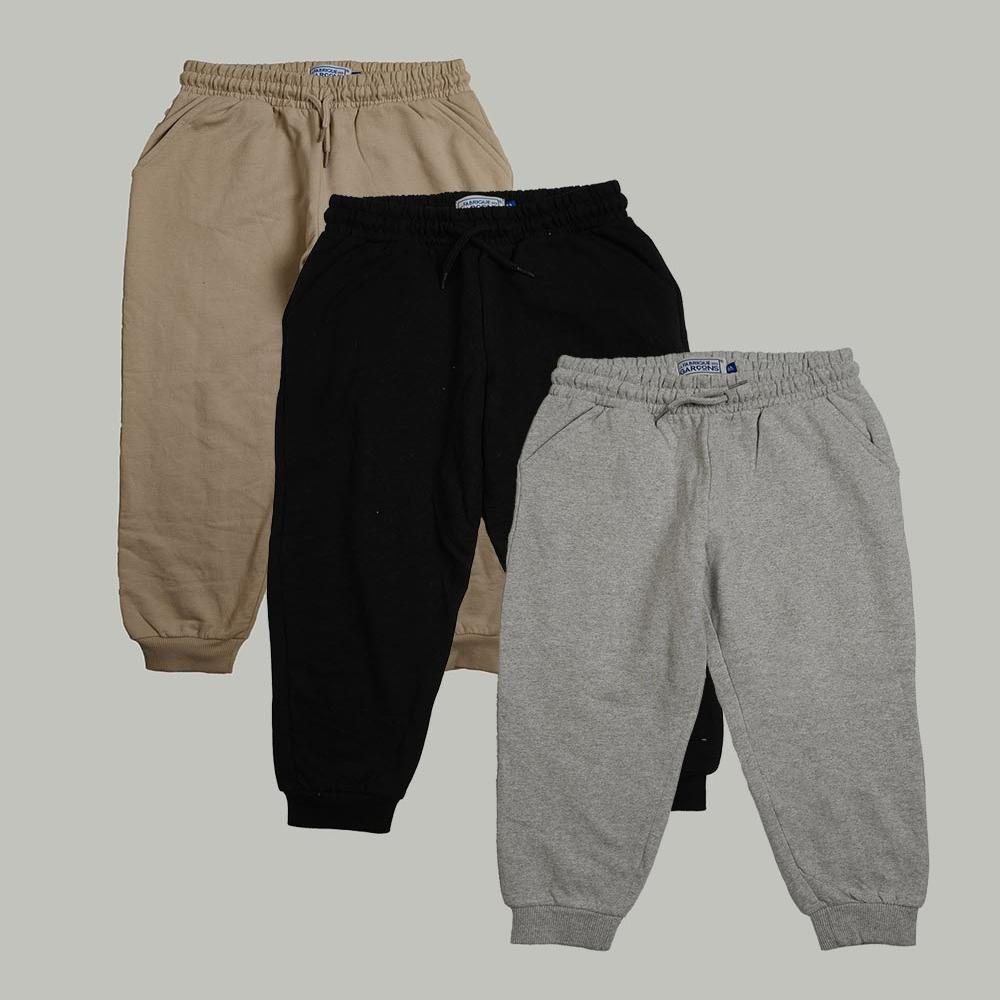 B16722 Boys Knit Fleece Joggers