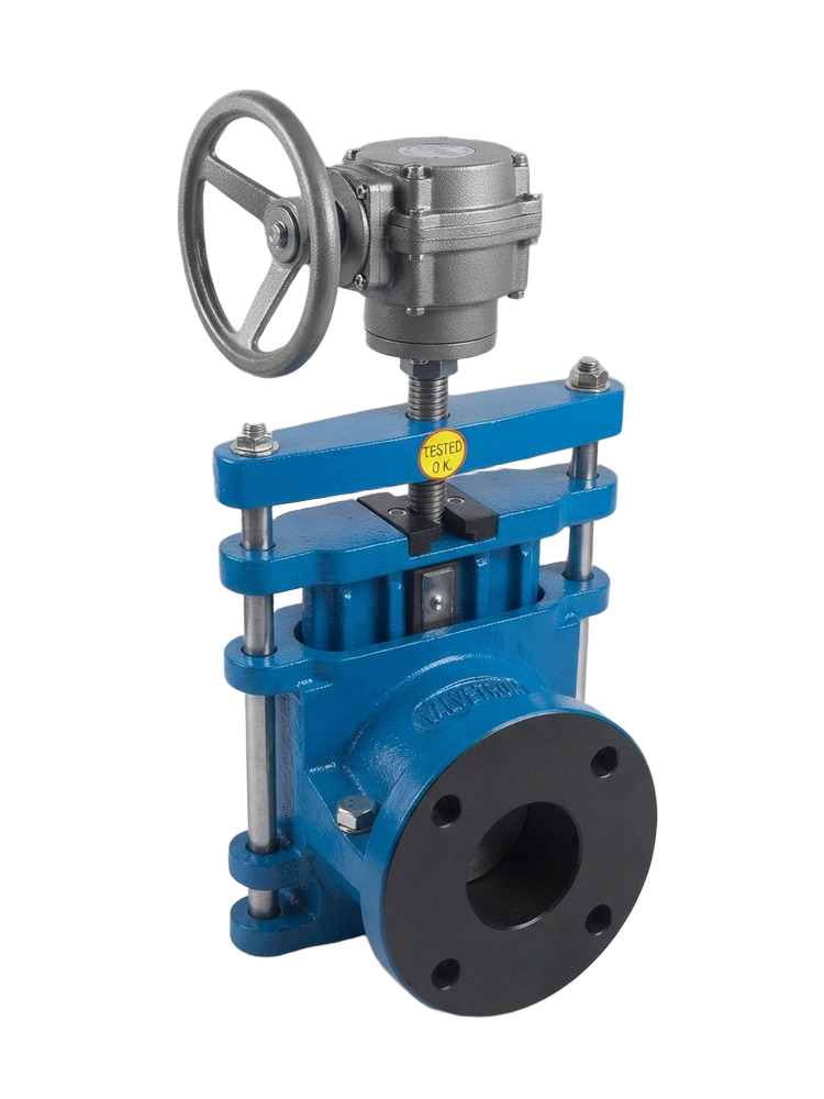 Gear Operated Pinch Valve