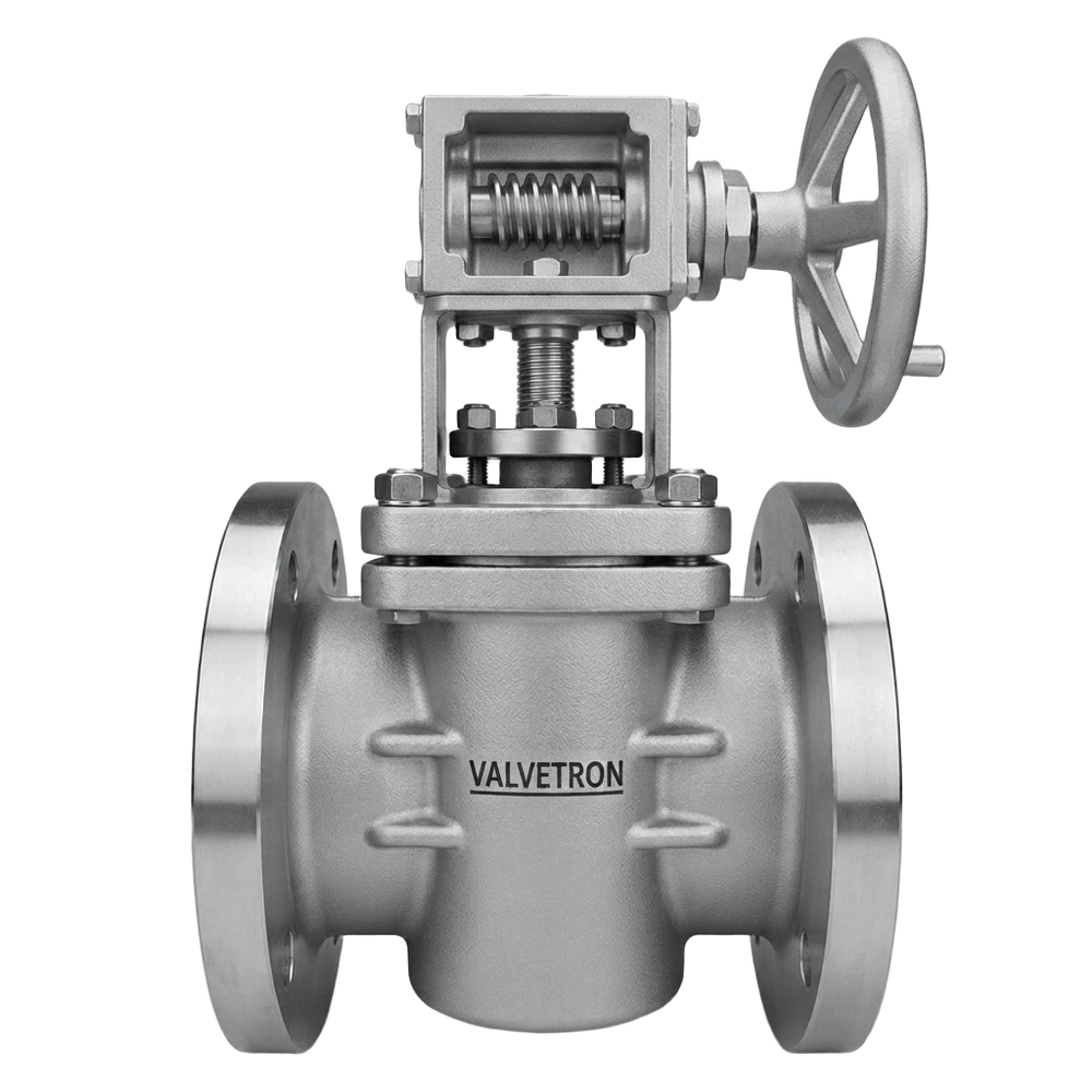 Gear Operated Plug Valve