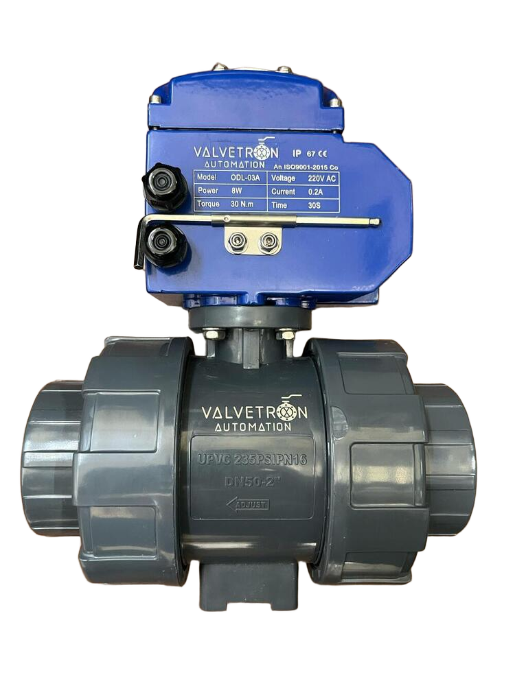 Motorised UPVC Valve