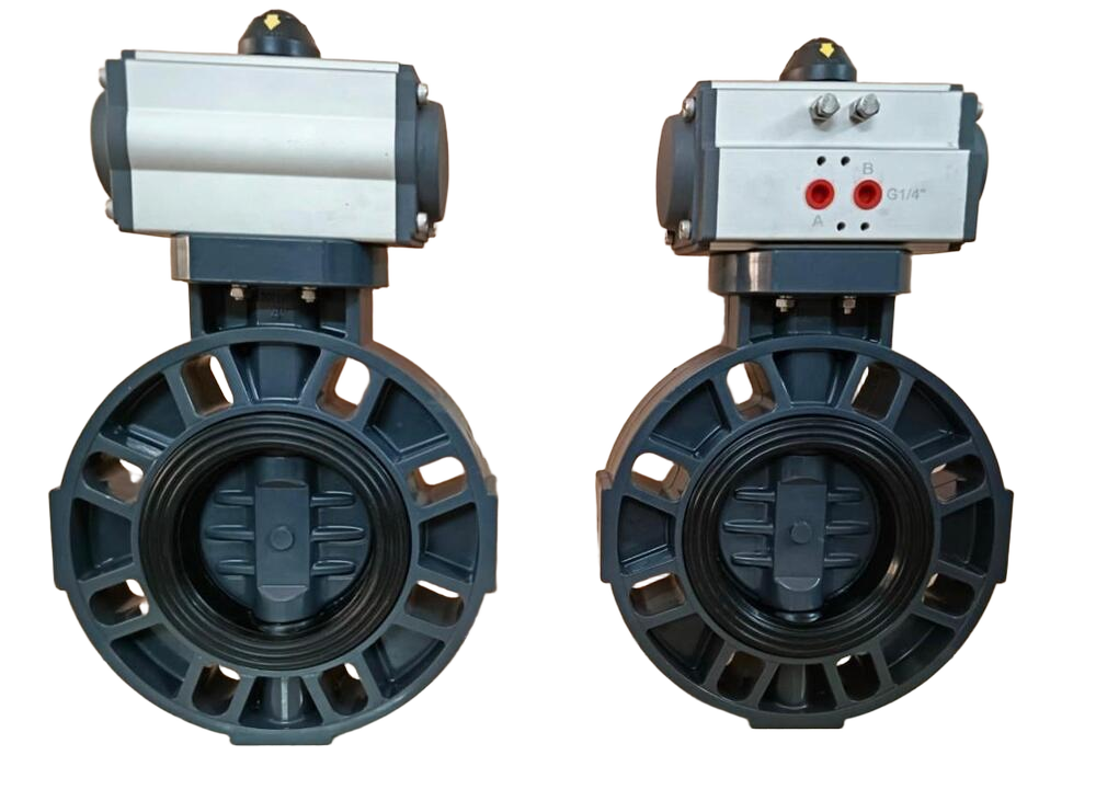 Pneumatic UPVC Valve