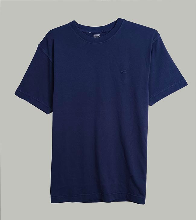 M11732 Mens Crew Neck Washed T-Shirts - Color: Mixed