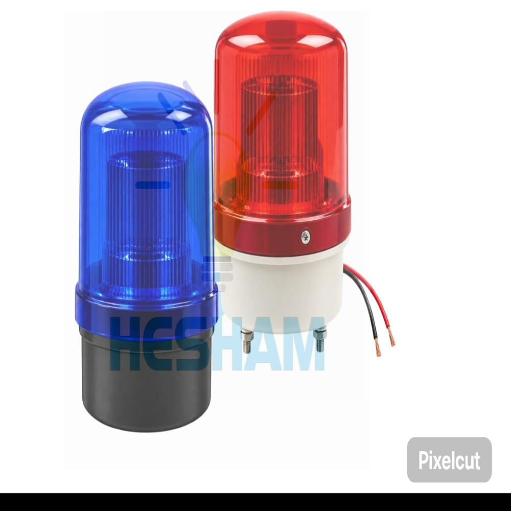 Revolving Warning Light 10 W with Hooter (HIS-FLWS-014M)