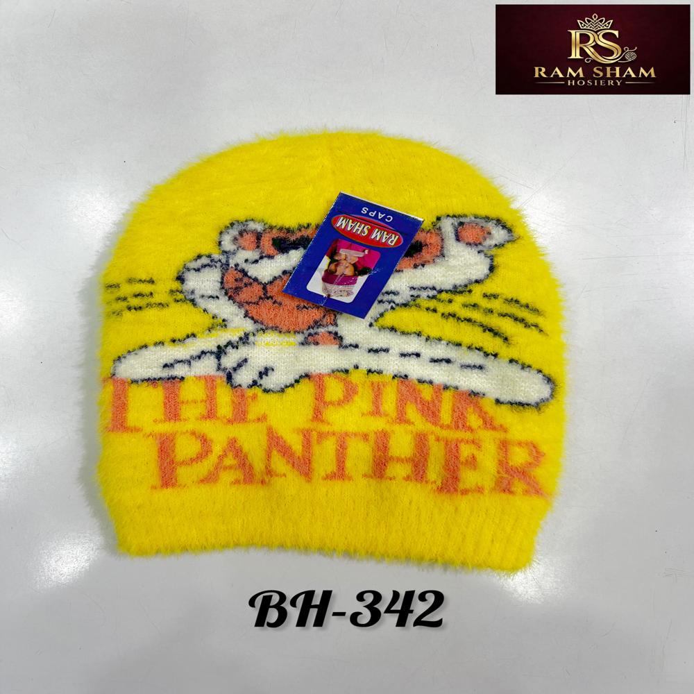 Hair kids winter cap