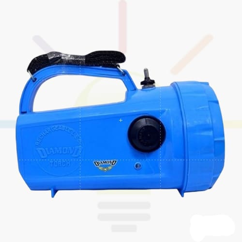 Diamond 5 Watt LED Waterproof Rechargeable Torch
