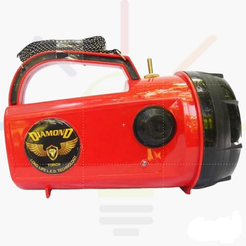 Diamond 5 Watt LED Waterproof Rechargeable Torch