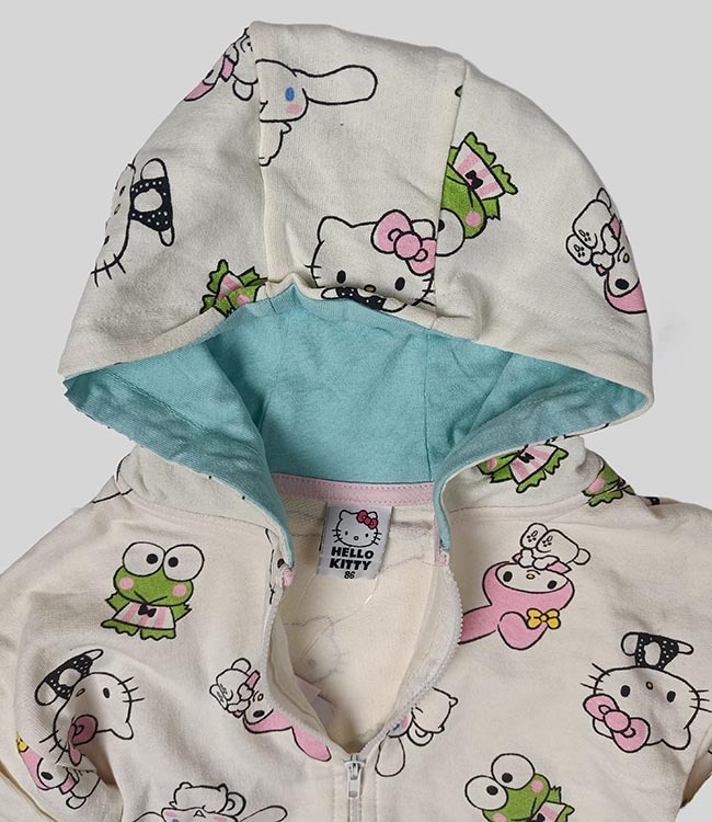A31190 Baby Girls French Terry 2 Pc Set