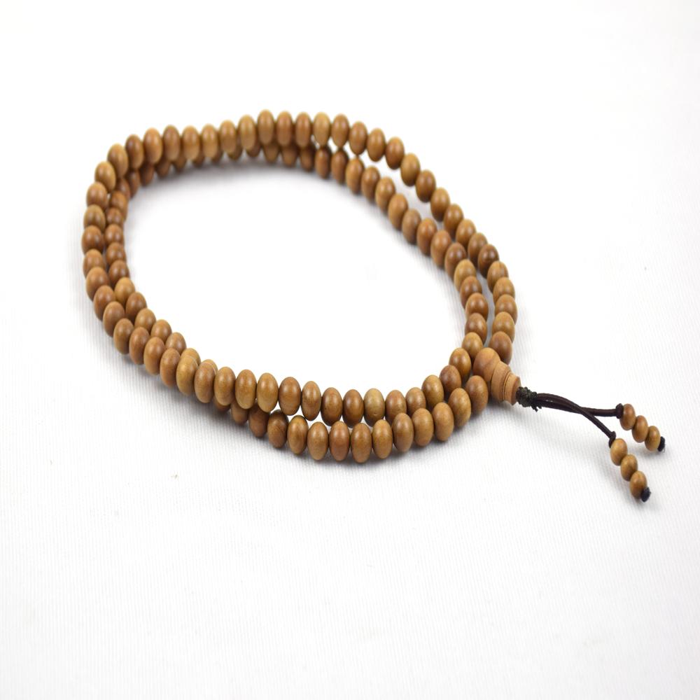 sandalwood wrist mala