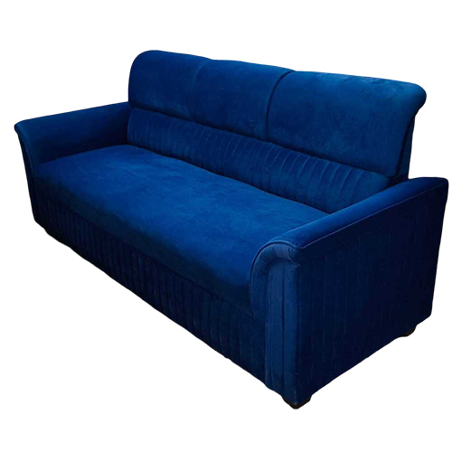 Blue Color Classic Sofa Couch - Dimensions: Approx. 210 Cm (L) X 90 Cm (W) X 85 Cm (H)