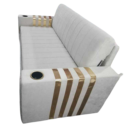 Cup Holder Sofa Cum Bed - Dimensions: Approx. 55 X 28 X 30 Inches (Sofa)