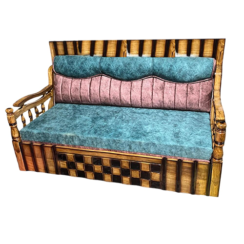 Chatai Sofa Cum Bed - Depth: Approx. 75 Cm