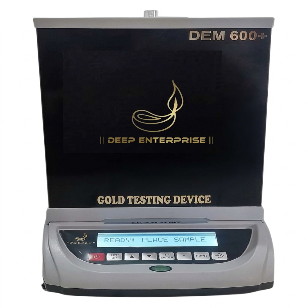 Gold Testing Machine - Advanced Melting Analysis | Detects Fake & Bandhel Jewellery, Stones, Diamonds, And Hollow Balls