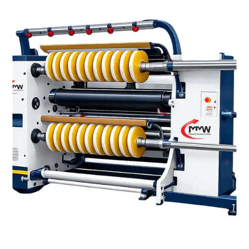 High-speed 600 Mpm Servo Cantilever Slitter Rewinder Machine - Capacity: 1500 Kg