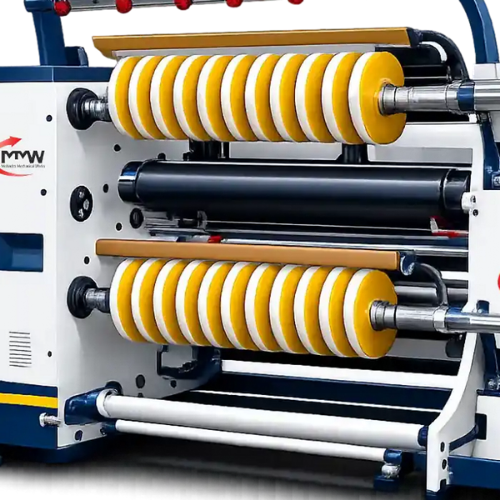 High-speed 600 Mpm Servo Cantilever Slitter Rewinder Machine - Capacity: 1500 Kg