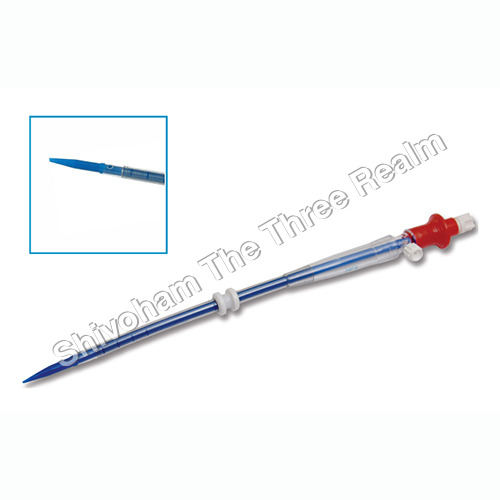 Arterial Femoral Cannula with Two Side Holes and Introducer