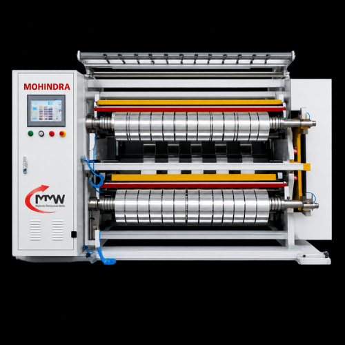 Cantilever Metallized Film Slitting Machine - Capacity: 1200 Kg