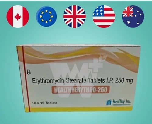 Healthyerythro Erythromycin Tablets 250 Mg