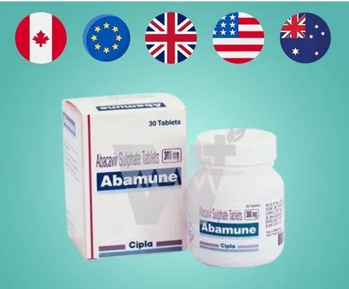 Abamune Abacavir Sulphate Tablets 300 mg