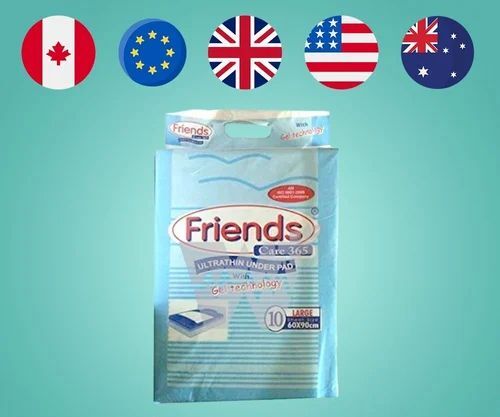 Friends Care Underpad - Large 60cm x 90cm Pack of 10