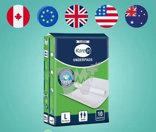 KareIN Classic Underpad - Large Pack of 10