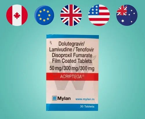 Acriptega Dolutegravir Lamivudine Tenofovir disoproxil fumarate Tablet