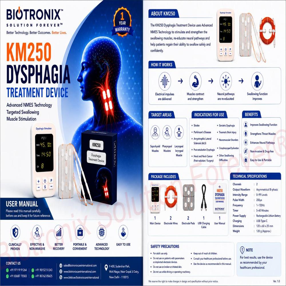 KM-250 Dysphagia Muscle Activation Device