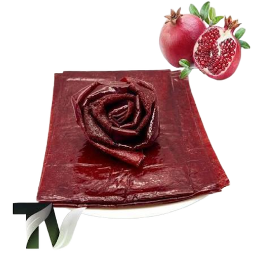Plain Pomogranete Leather