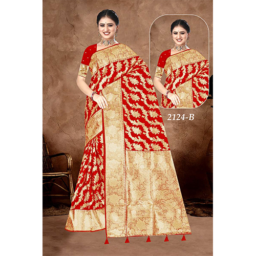 D.no 2124-B Shivani Ladies Designer Saree