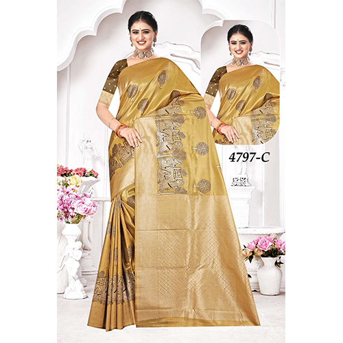 D.no 4797-C Royal Bengal Ladies Saree