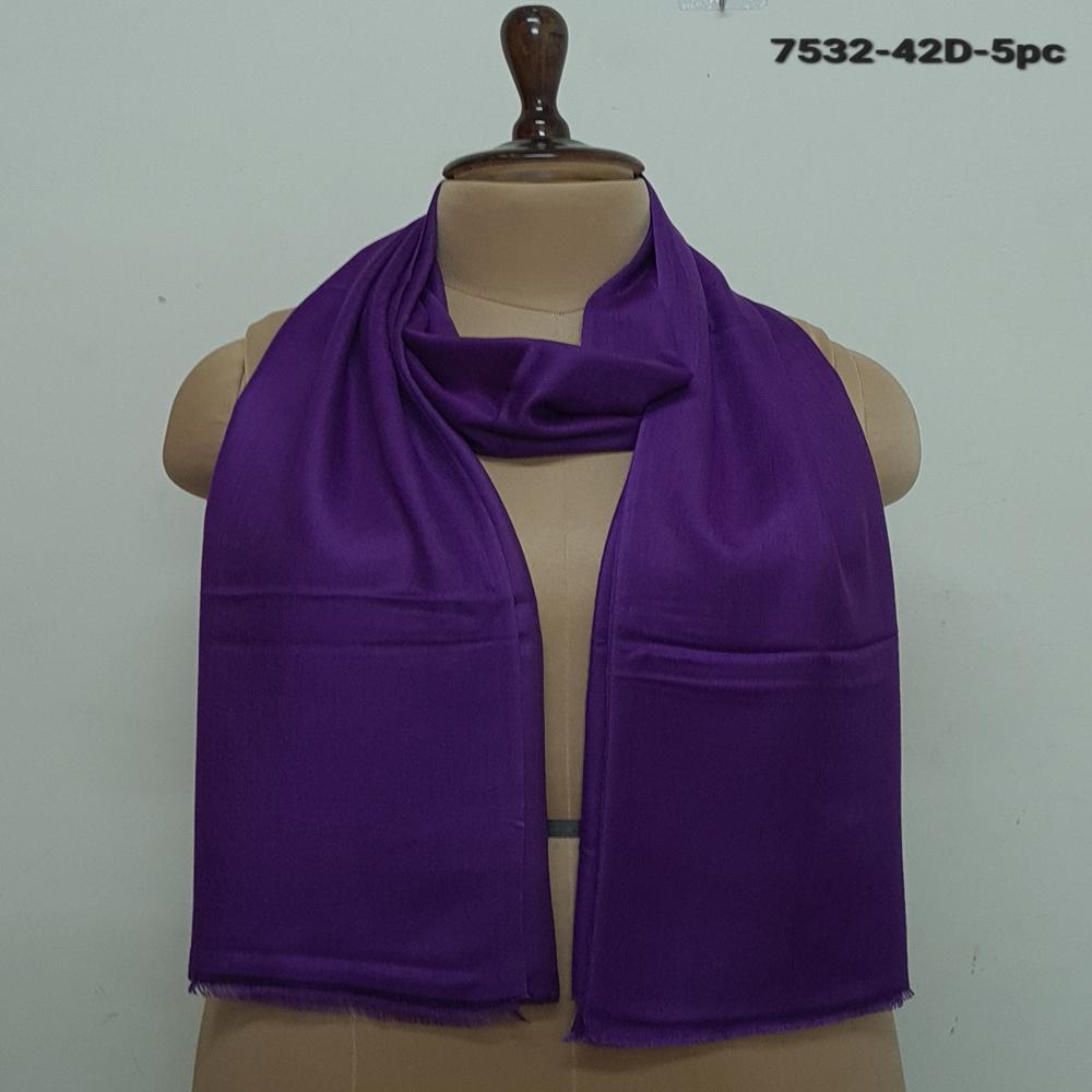Modal Solid Stoles - 100% Modal, 70x200 Cm, Assorted Colors | Lightweight, Breathable, Neatly Hemmed Edges