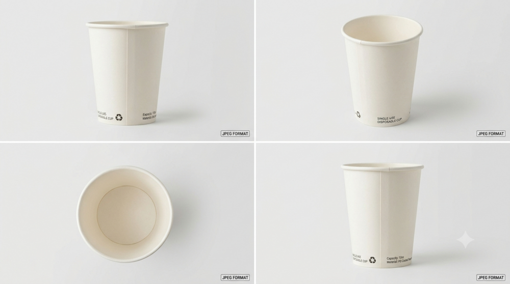 Disposable Paper Cup - Capacity: 200 Ml