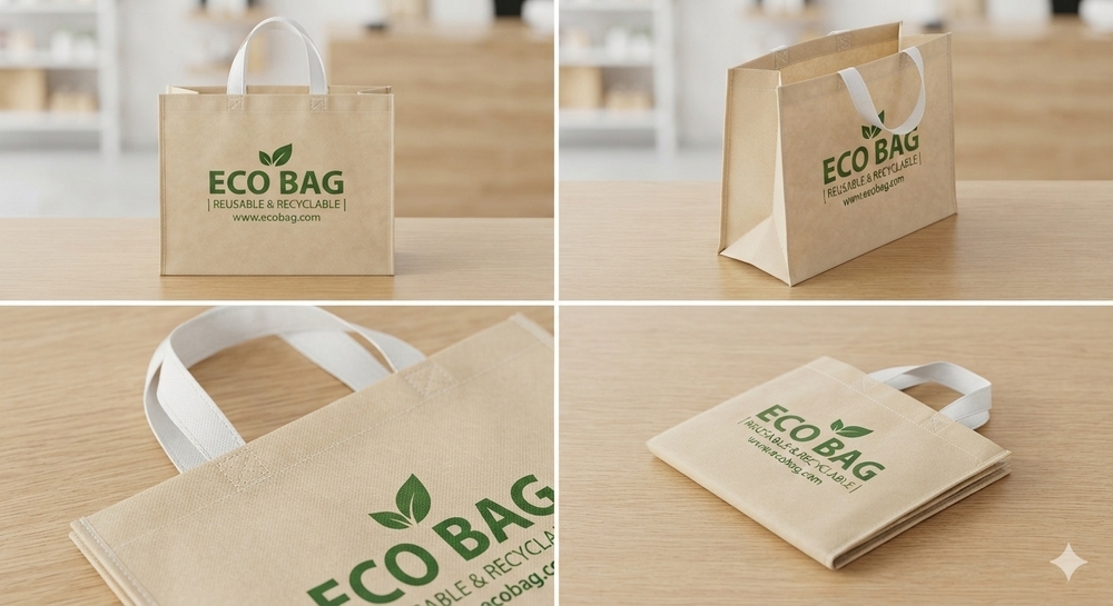 Eco Friendly Non Woven Bag - Capacity: 10-15 Kg Approx.