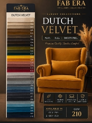 Dutch Velvet Fabric-Mosha Premium