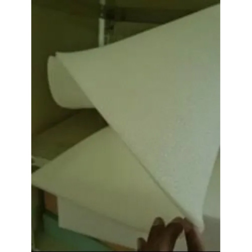 Ld Foam Material - 72x35 Inches | Off-white, Plain Rectangular Shape, Sponge-like Texture, Lightweight Durability