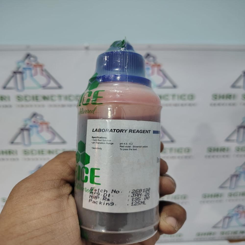 Methyl Red Indicator Solution