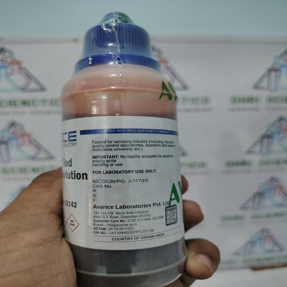 Methyl Red Indicator Solution
