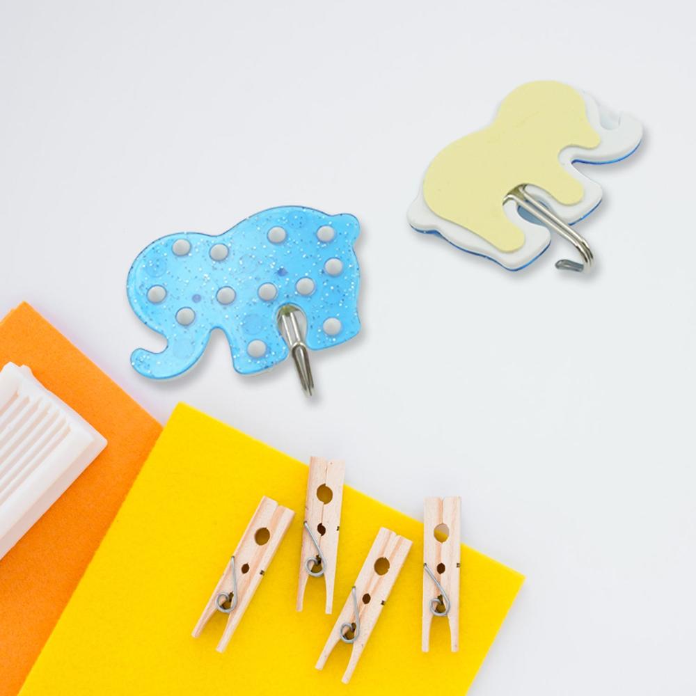 Strong Self-Adhesive Hooks (2 Pc): Heavy Duty, Waterproof, Multipurpose - Application: As Per Product Requirement