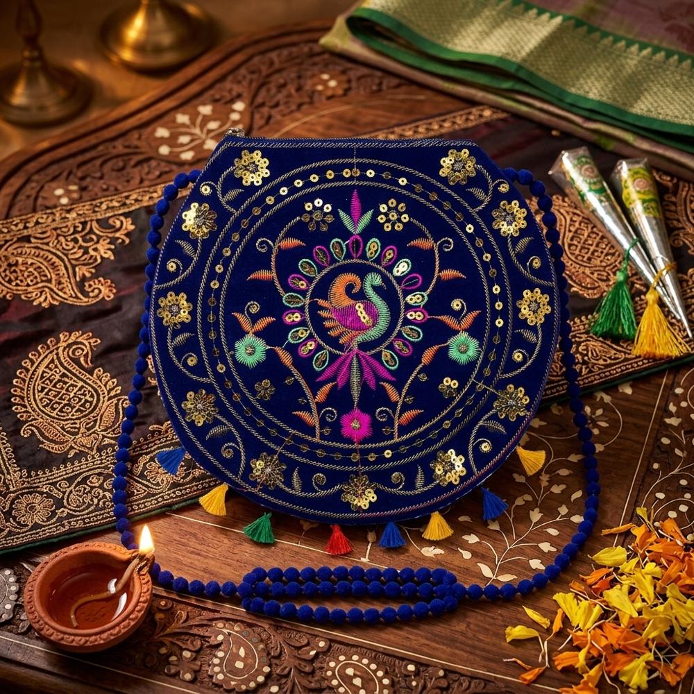Handcrafted Traditional Sling Bag for Women