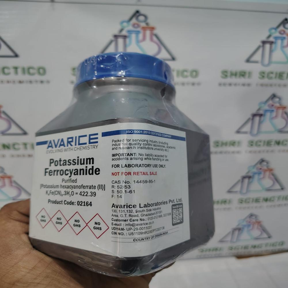Potassium Ferrocyanide Avarice