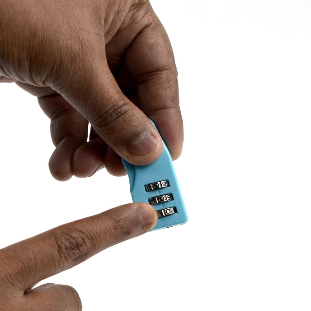 3-Digit Luggage Lock Widely Used For Suitcases Bags & Security Materials - Application: As Per Product Requirement