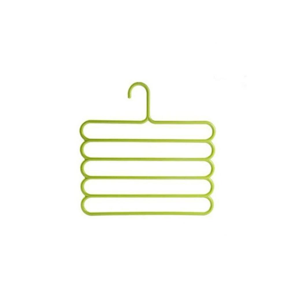 5 In 1 Multipurpose Plastic Hanger, Assorted (5-Layer) - Application: As Per Product Requirement