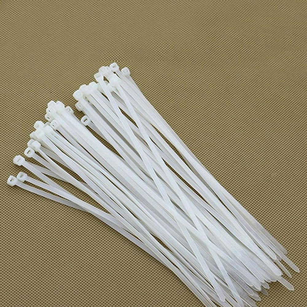 3x100 MM Nylon Self-Locking Cable Ties Heavy Duty Zip Wire Tie (100 Pc)