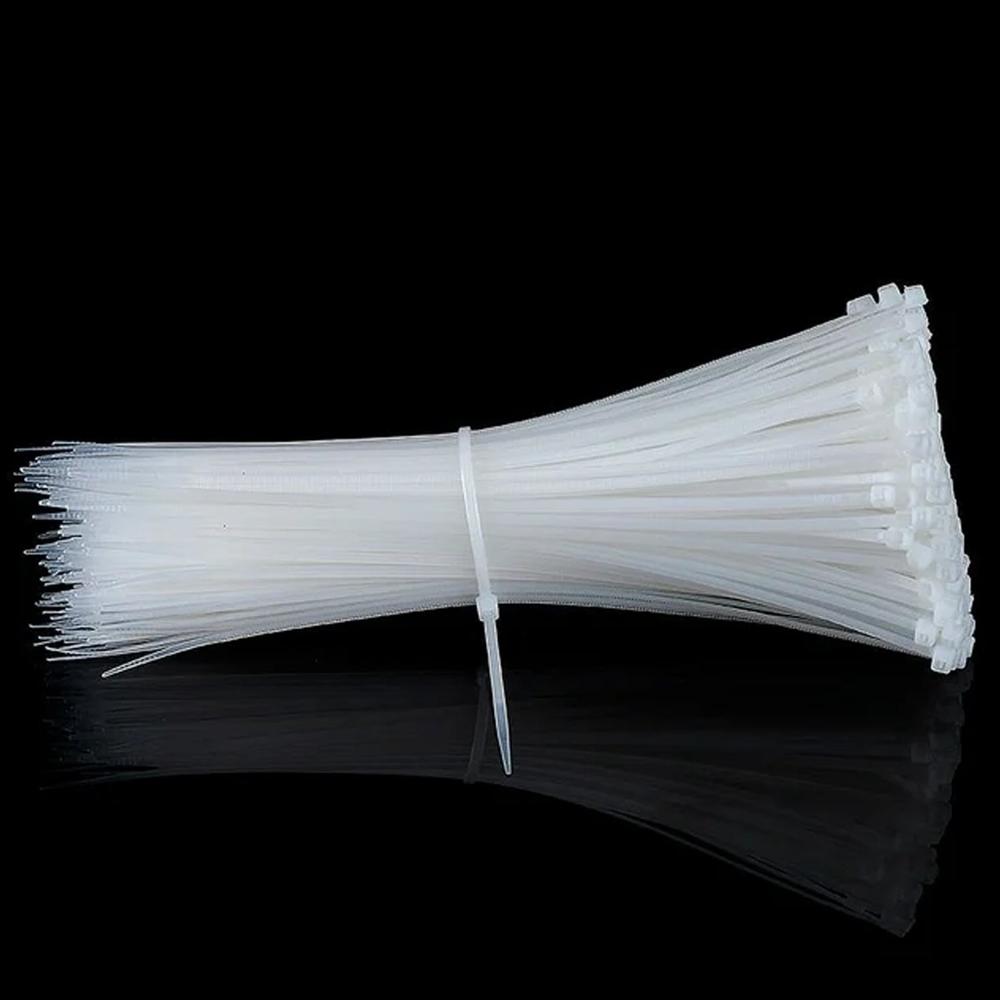3x100 MM Nylon Self-Locking Cable Ties Heavy Duty Zip Wire Tie (100 Pc)