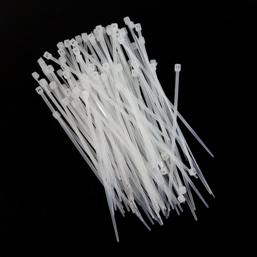 3x100 MM Nylon Self-Locking Cable Ties Heavy Duty Zip Wire Tie (100 Pc)