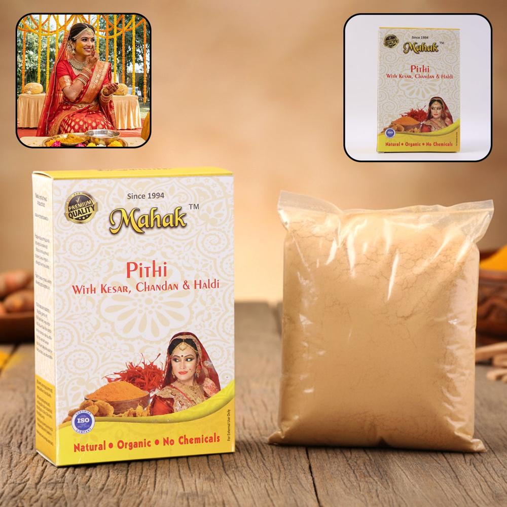 Traditional Face And Body Mahak Pithi 100 Gm - Age Group: As Per Product Requirement